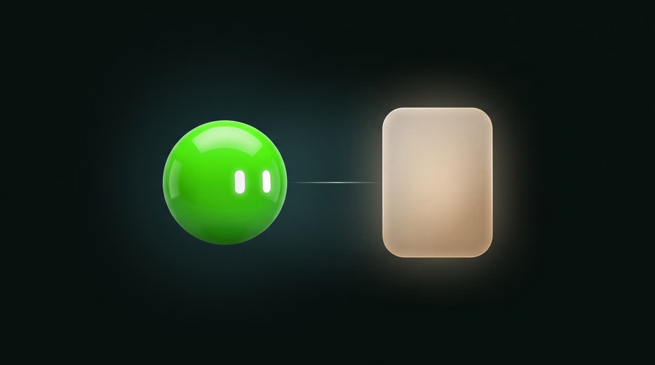 Kiwi se funde con una plantilla y de la fusión nace un agente nuevo, de otro color y con los mismos ojos.